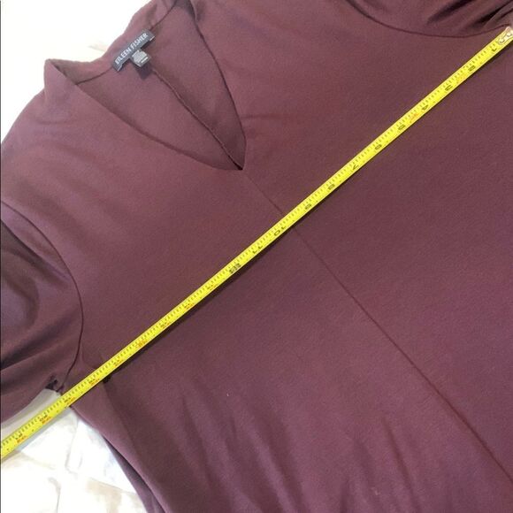 EILEEN FISHER, long sleeve top, V neck, medium, like new - Picture 8 of 11